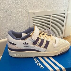 New Forum 84 Low “White College Purple” hard to find in this color. $150 on GOAT